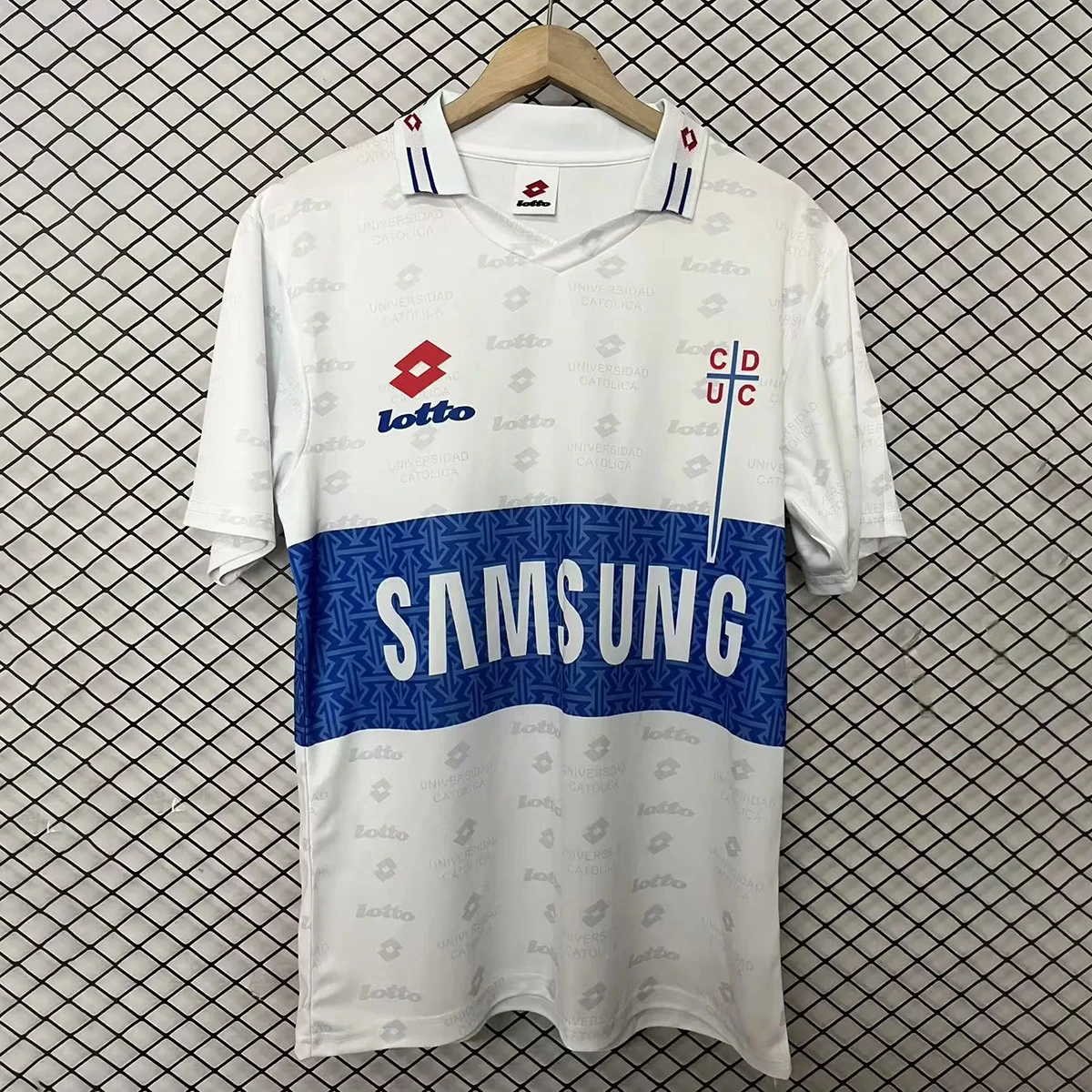 1996 Universidad Catolica del Chile Home Retro Soccer Jersey