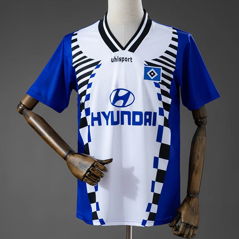 96/97 Hamburger Away Retro Soccer Jersey