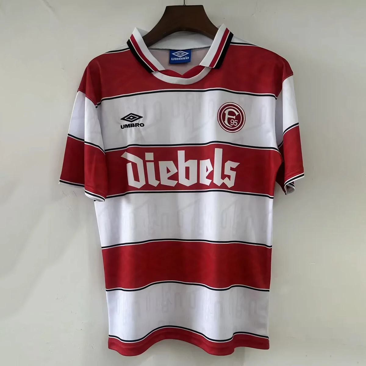 95/96 Dusseldorf Home Retro Soccer Jersey