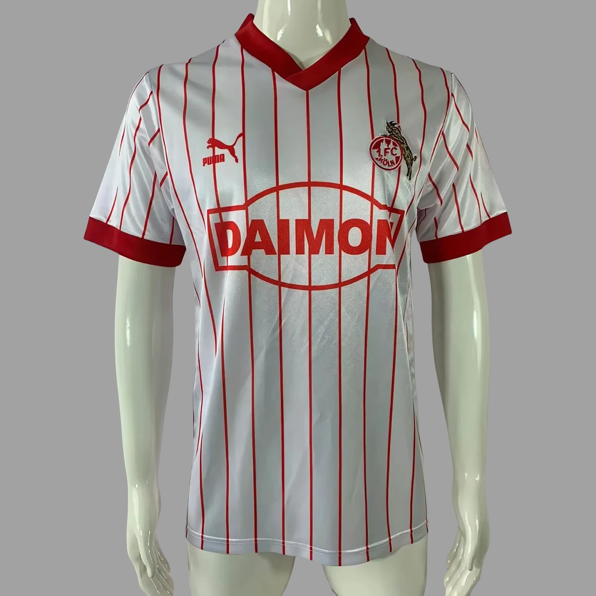 86/87 Koln Home Retro Soccer Jersey