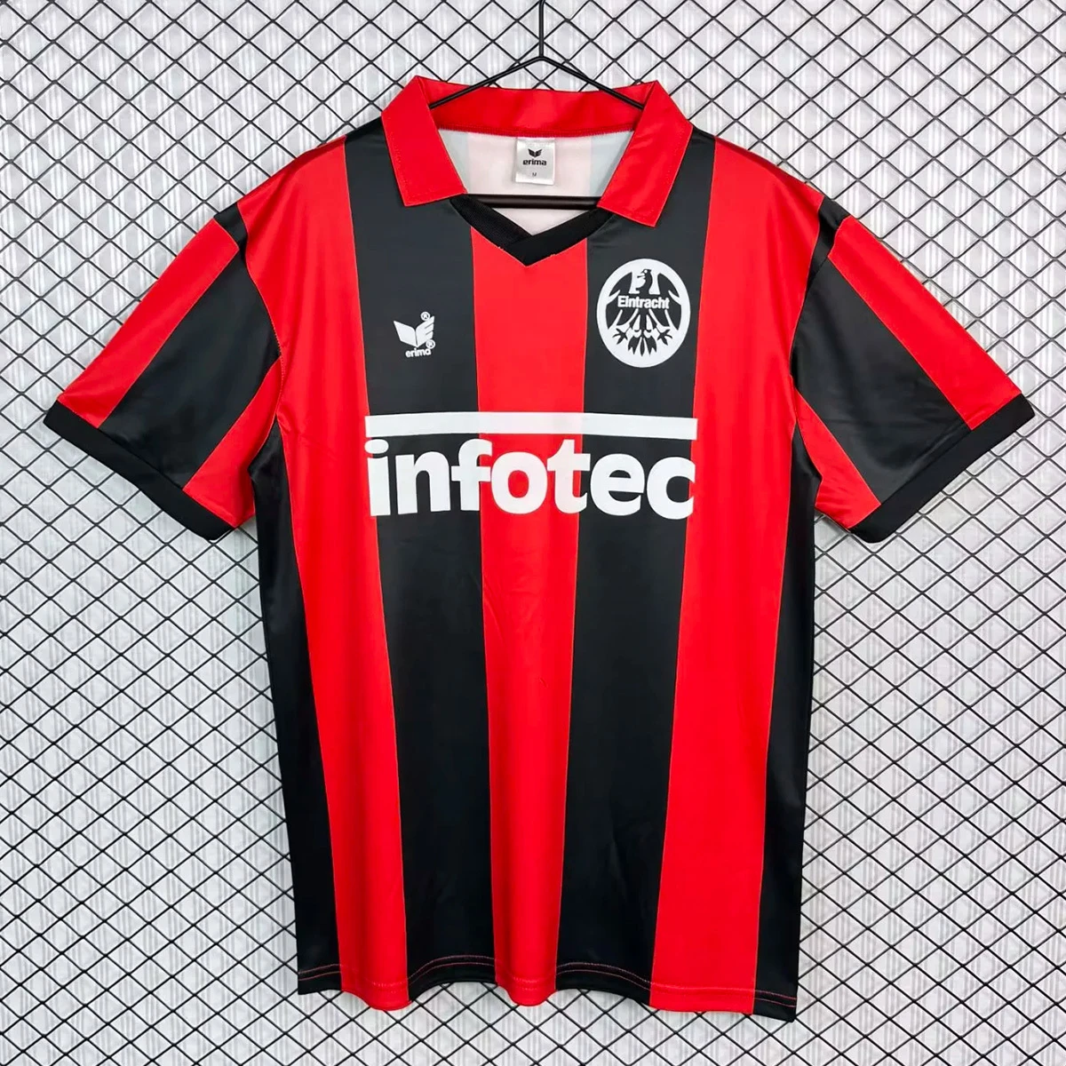 83/84 Frankfurt Home Retro Soccer Jersey