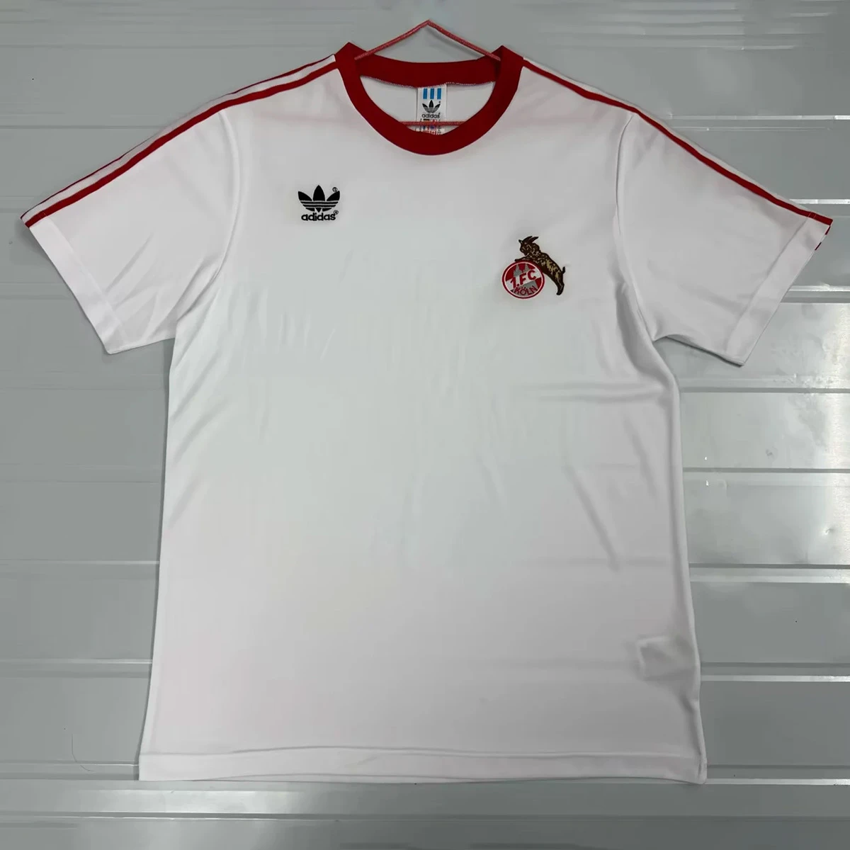 76/77 Koln Home Retro Soccer Jersey