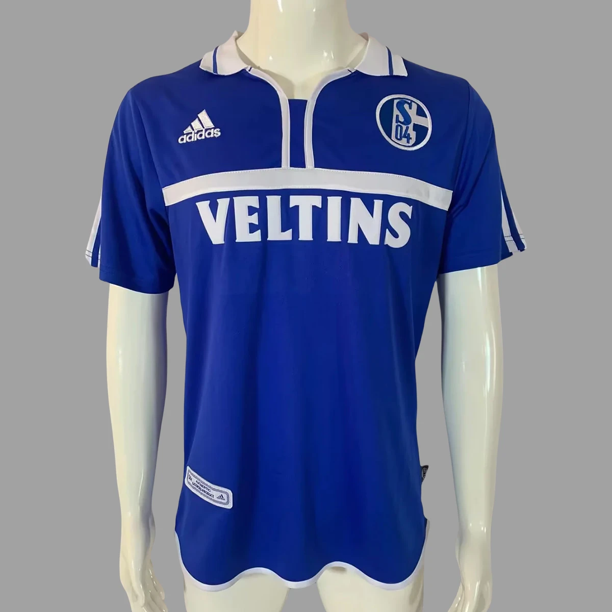 00/02 Schalke 04 Home Retro Soccer Jersey