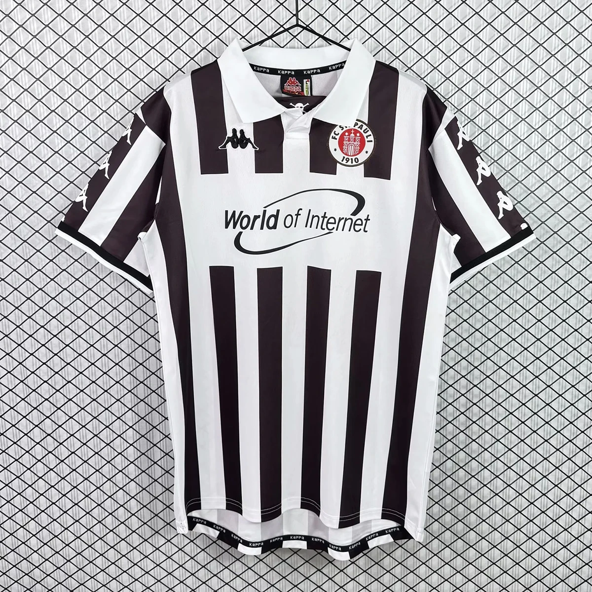 00/01 St. Pauli Home Retro Soccer Jersey