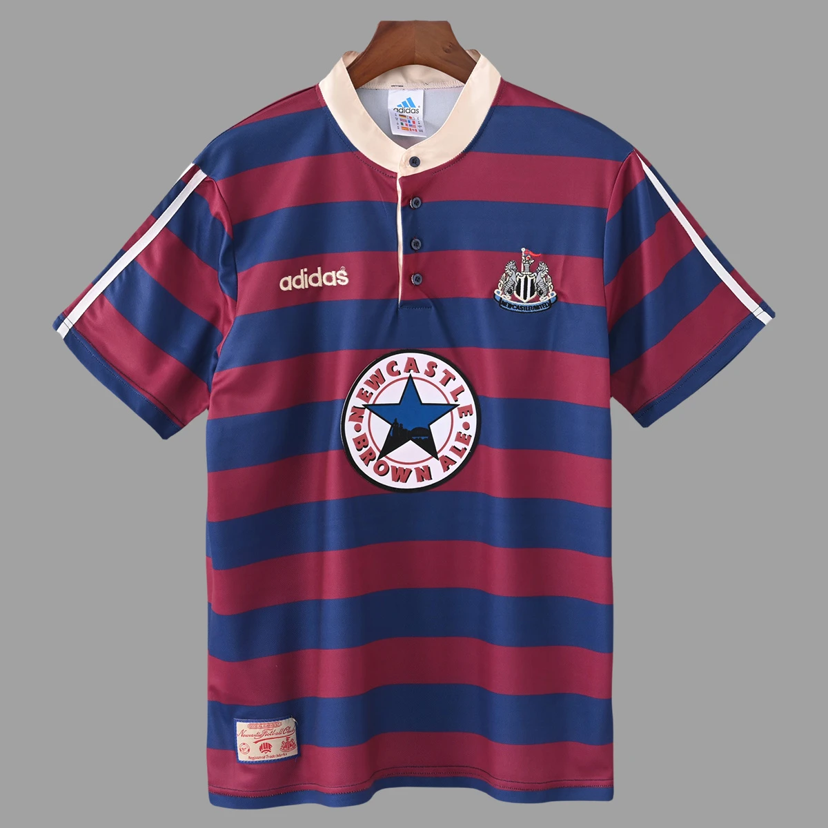95/96 Newcastle United Away Retro Soccer Jersey