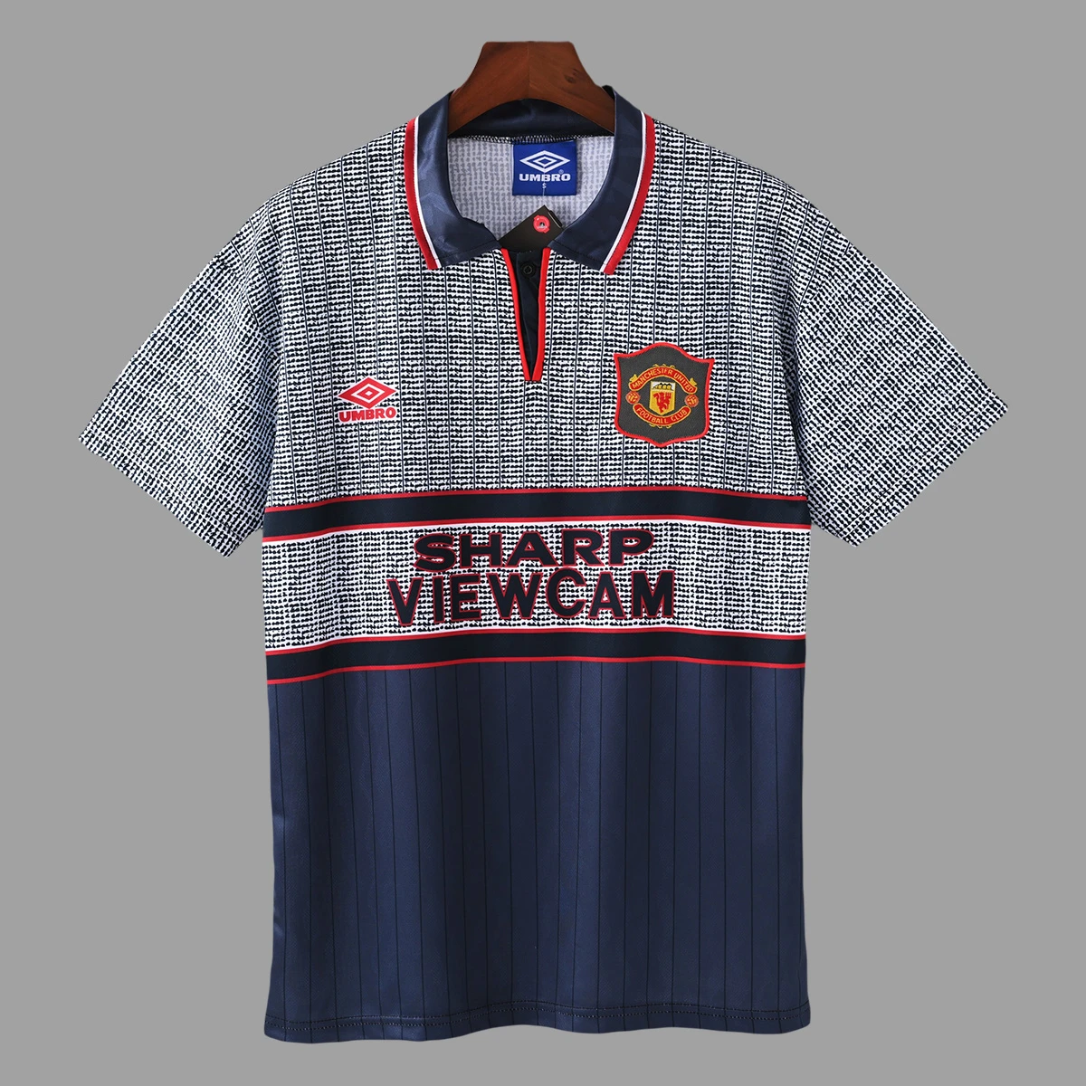 95/96 Manchester United Away Retro Soccer Jersey