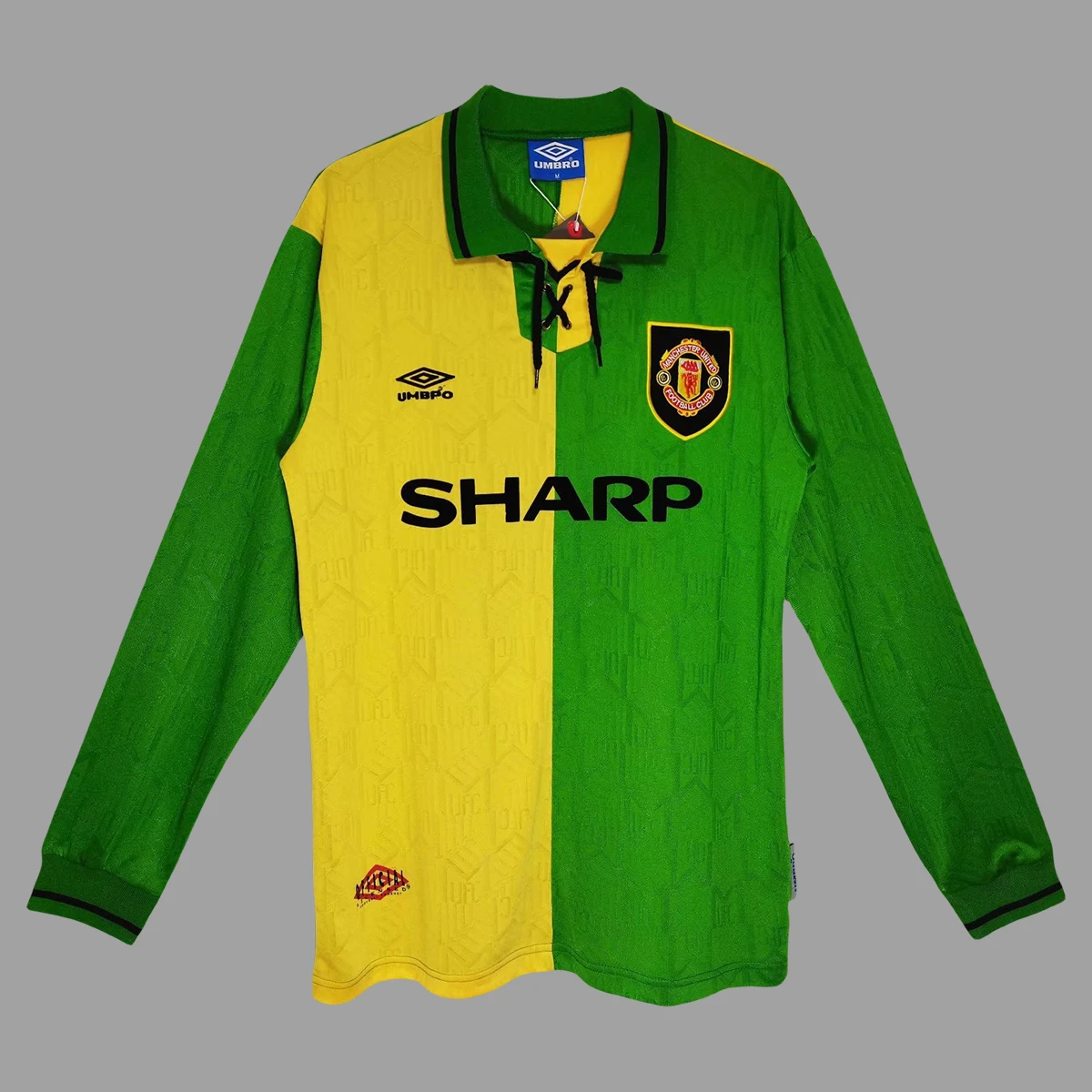 92/94 Manchester United Third Long Sleeve Retro Soccer