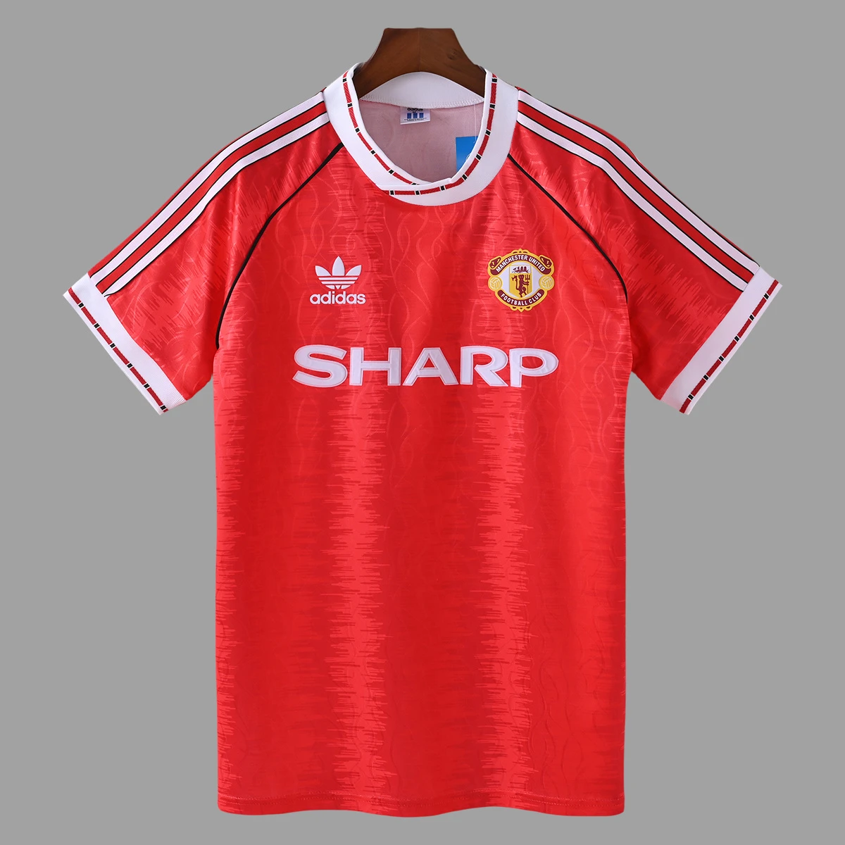 90/92 Manchester United Home Retro Soccer Jersey