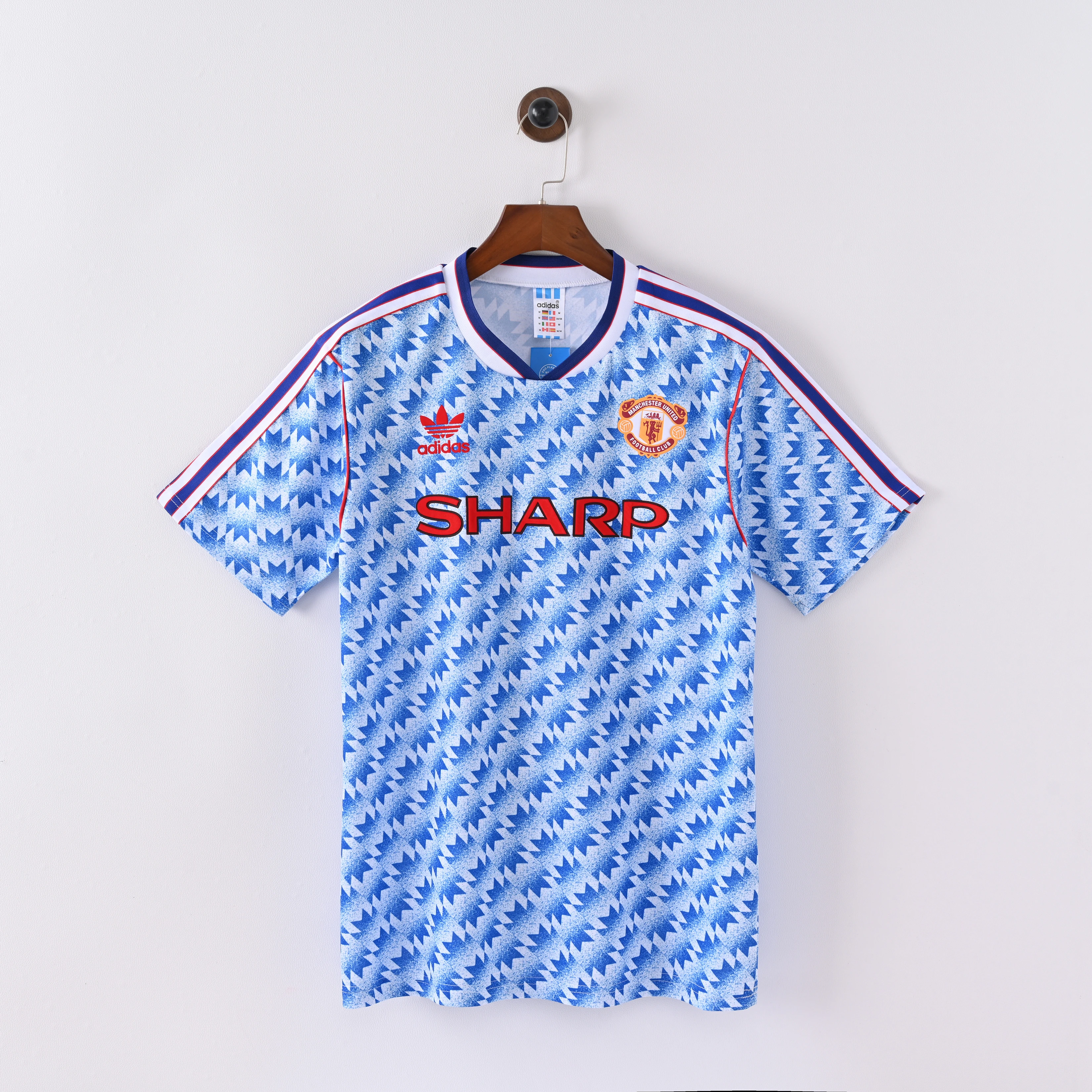 90/92 Manchester United Away Retro Soccer Jersey