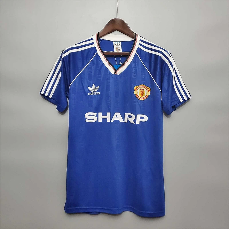 88/90 Manchester United Third Retro Soccer Jersey