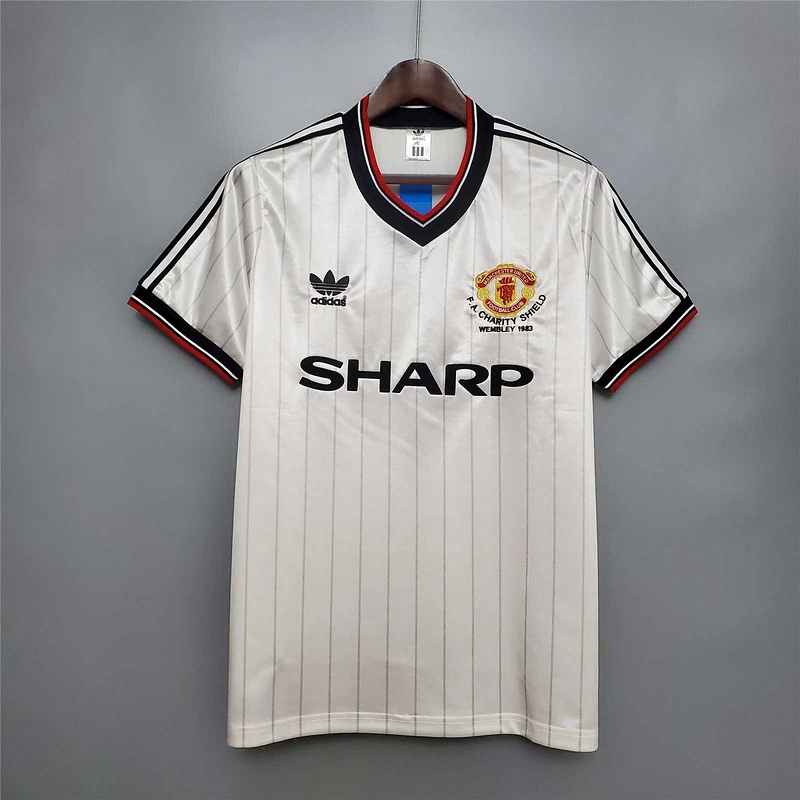 83/84 Manchester United FA Charity Shield Retro Soccer Jersey