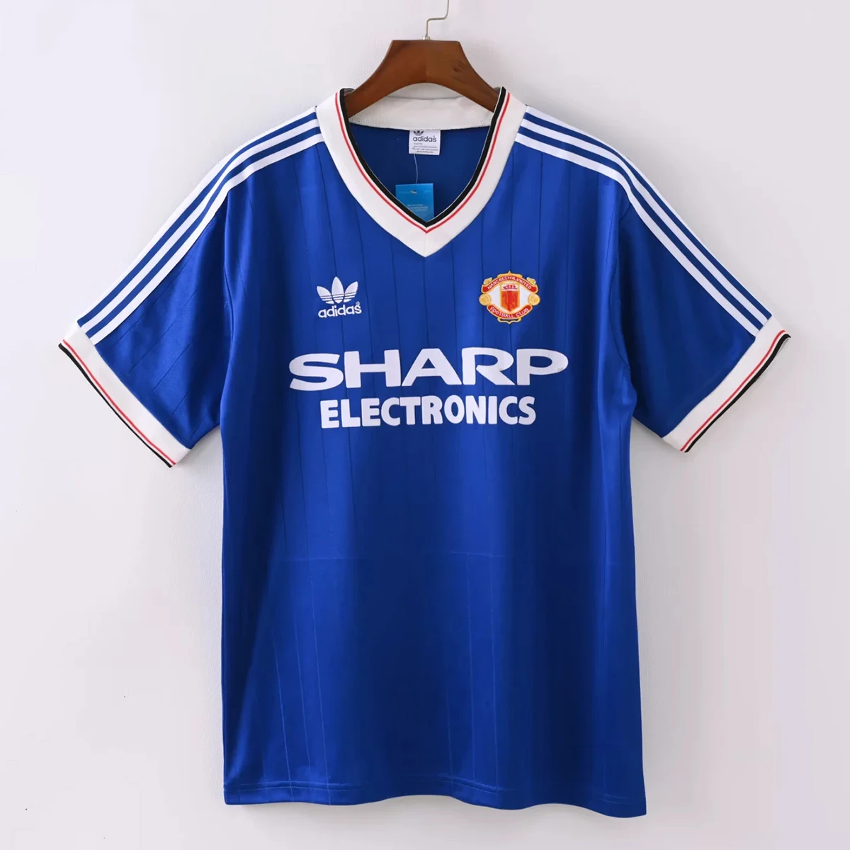 82/84 Manchester United Third Retro Soccer Jersey