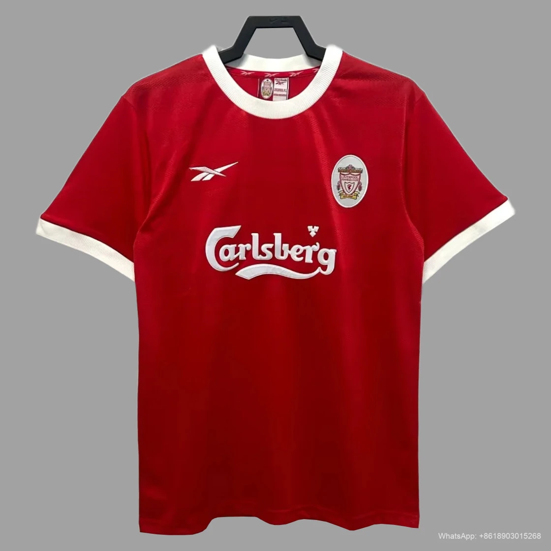 98/00 Liverpool home retro soccer jersey