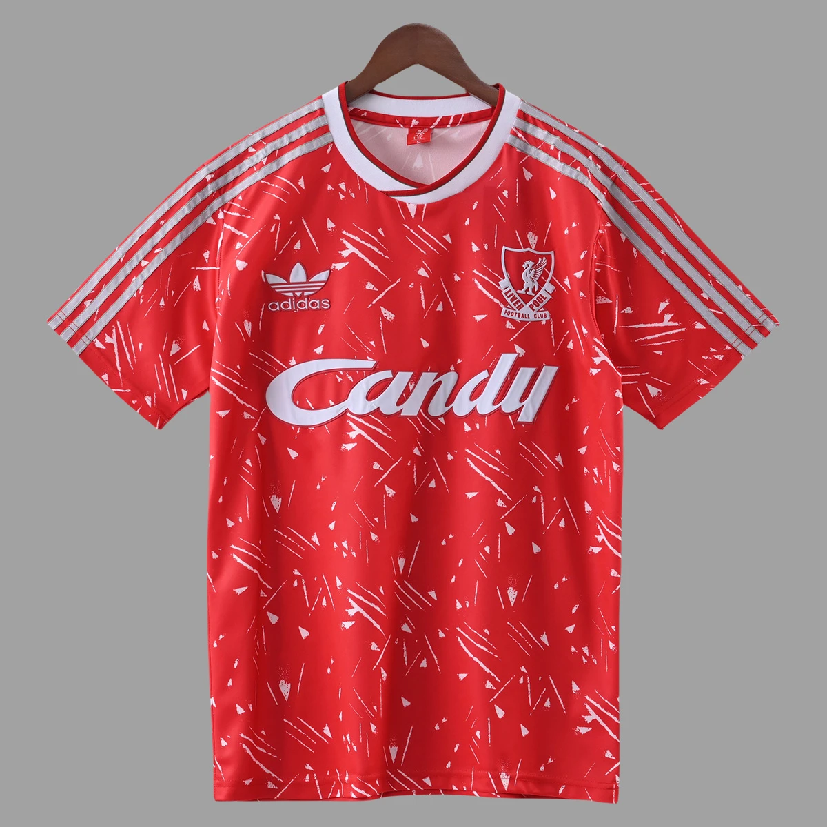 89/91 Liverpool Home Retro Soccer Jersey