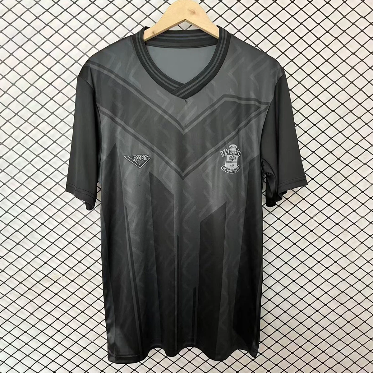 93/95 Southampton Blackout Throwback Retro Soccer Jersey