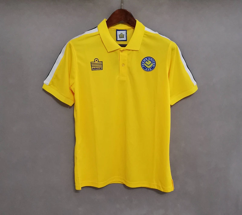 77/81 Leeds United Away Retro Soccer Jersey