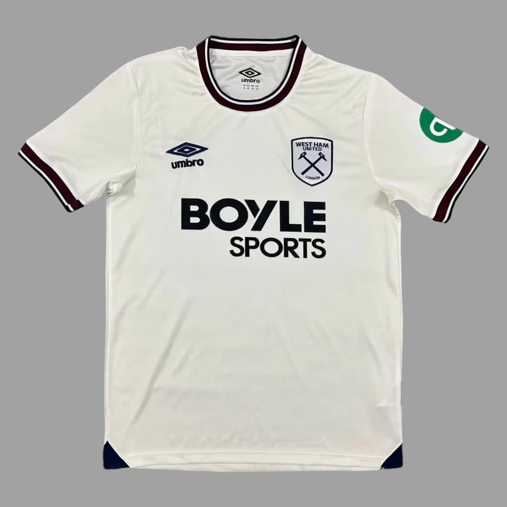 25/26 West Ham United Away Soccer Jersey