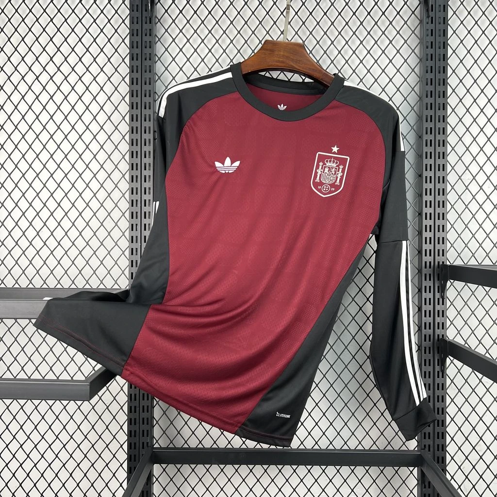 2026 Spain Goalkeeper 2 Long Sleeve Soccer Jersey