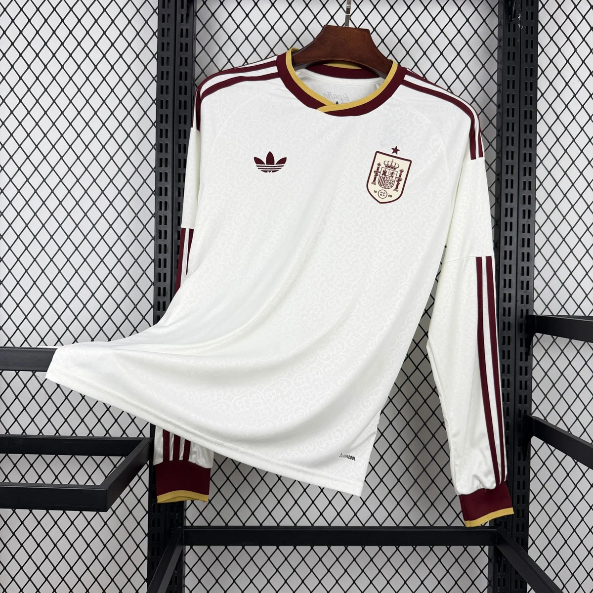 2026 Spain Away Long Sleeve Soccer Jersey