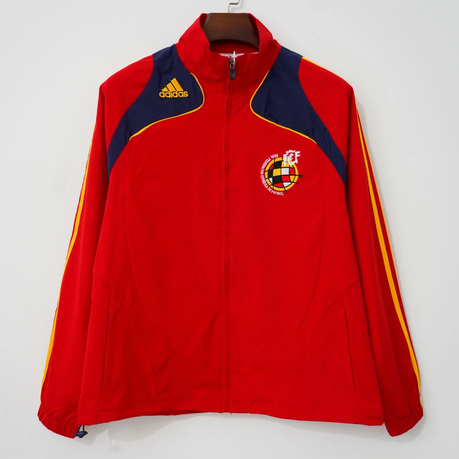 2007 Spain Retro Red Windbreaker