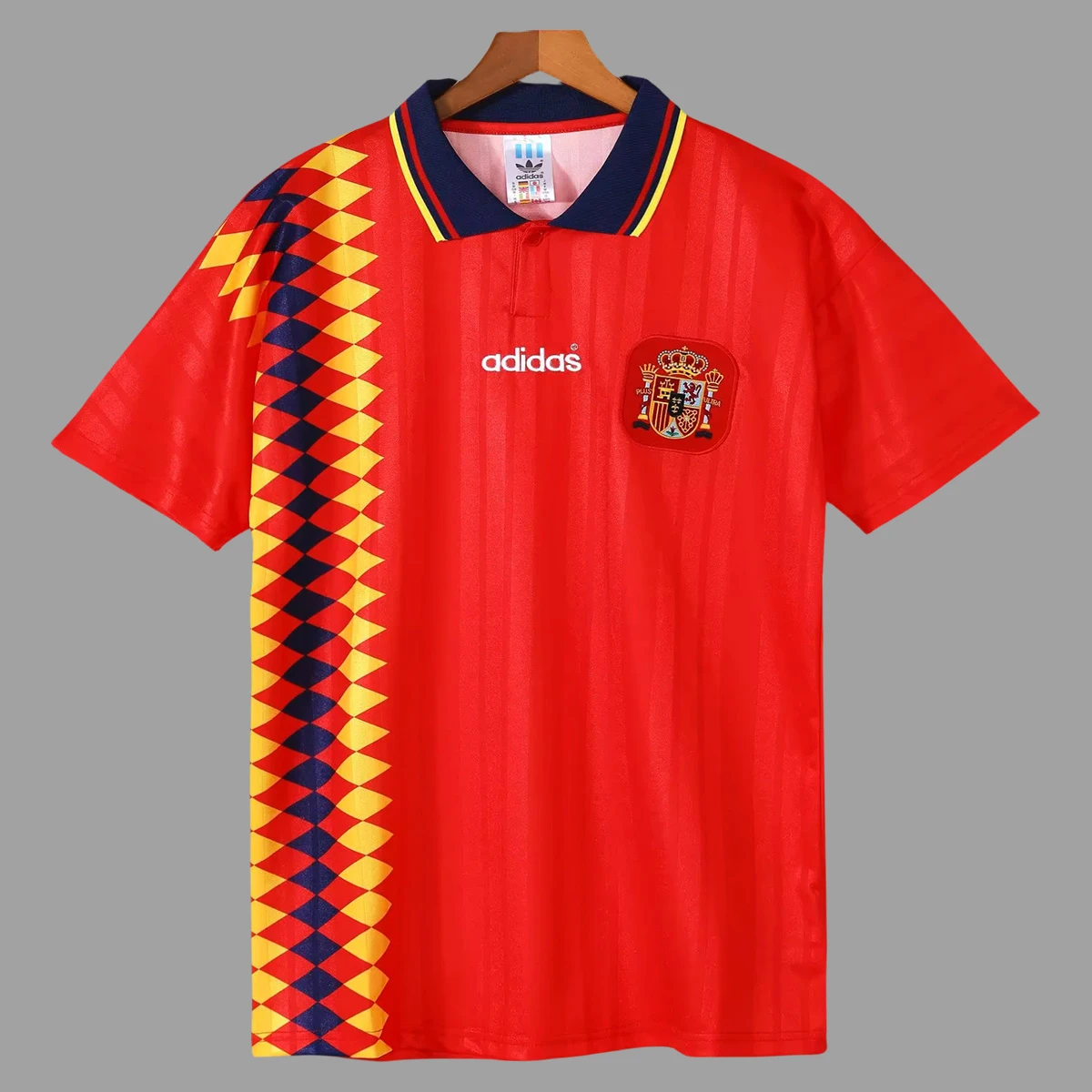 1994 Spain Home Retro Soccer Jersey