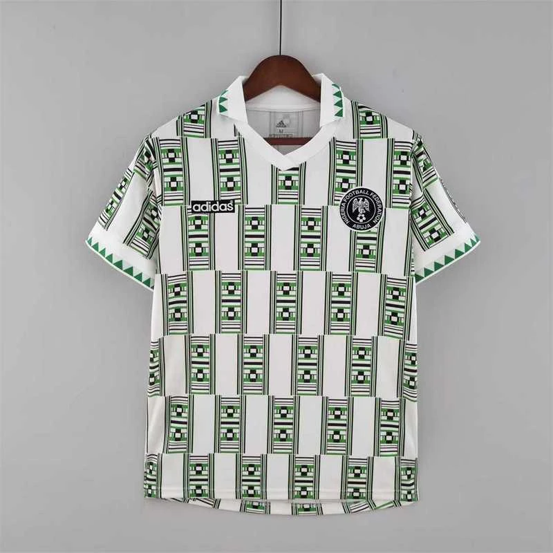 1994 Nigeria Away Retro Soccer Jersey