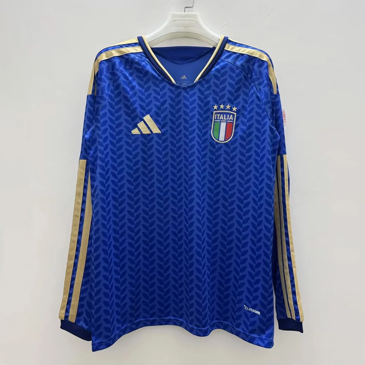 2026 Italy Home Long Sleeve Soccer Jersey