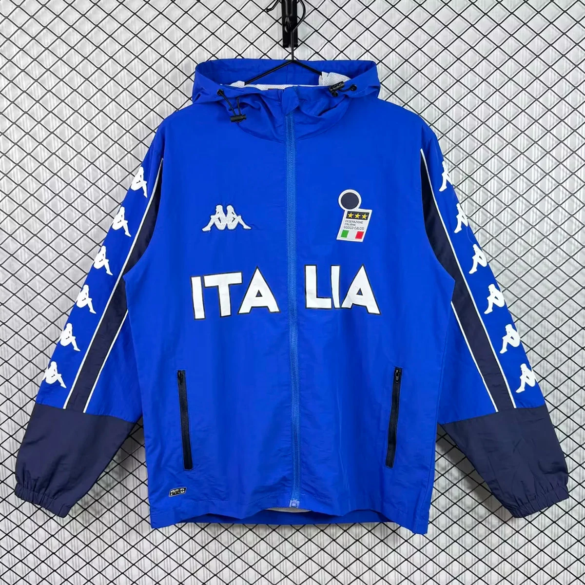 2000 Italy Blue Windbreaker