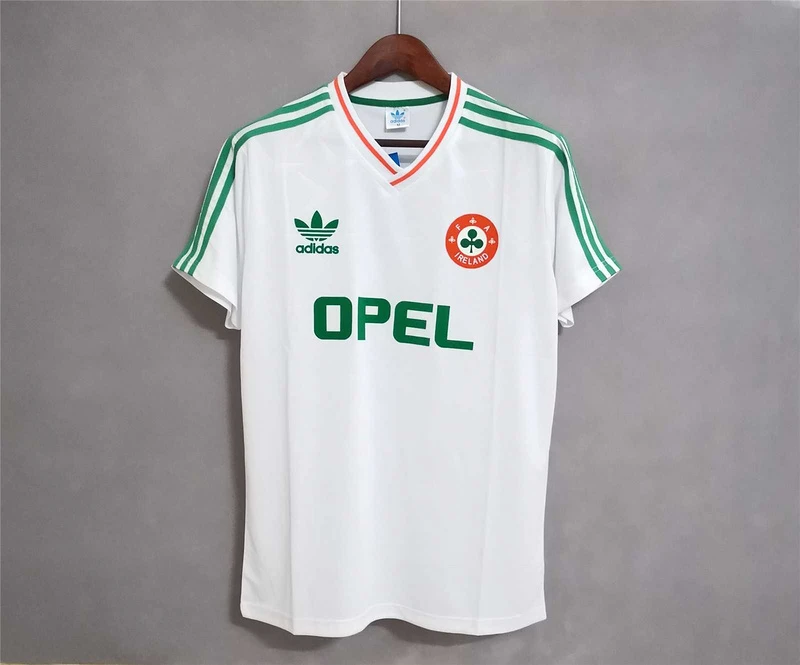 1990 Ireland Away Retro Soccer Jersey
