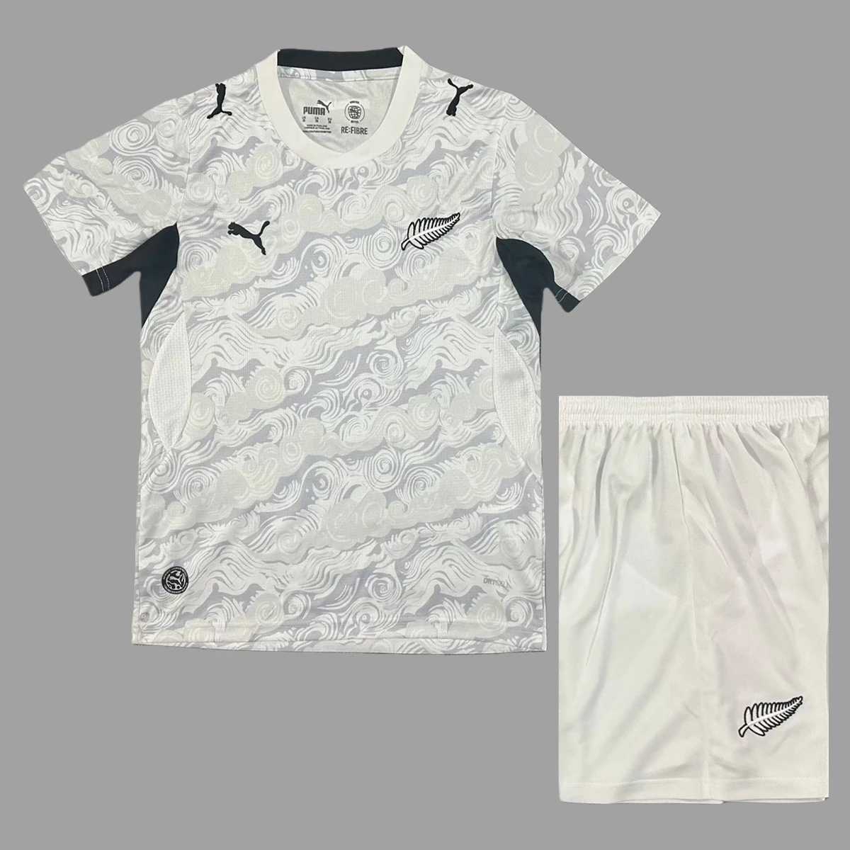 2026 New Zealand Home Kids Soccer Jersey Size 16-28
