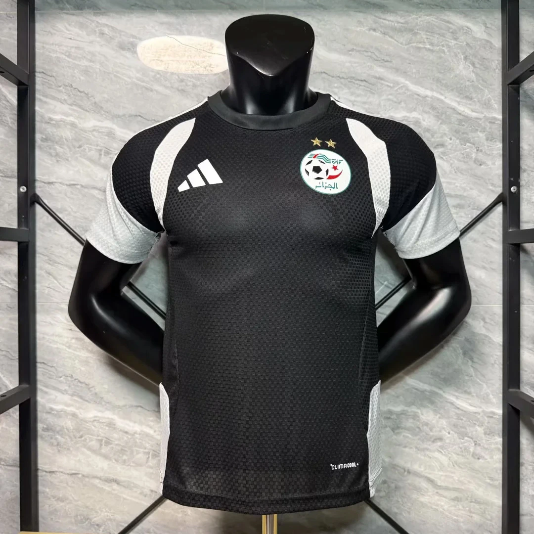 2026 Algeria Black Training Player Version Soccer Jersey