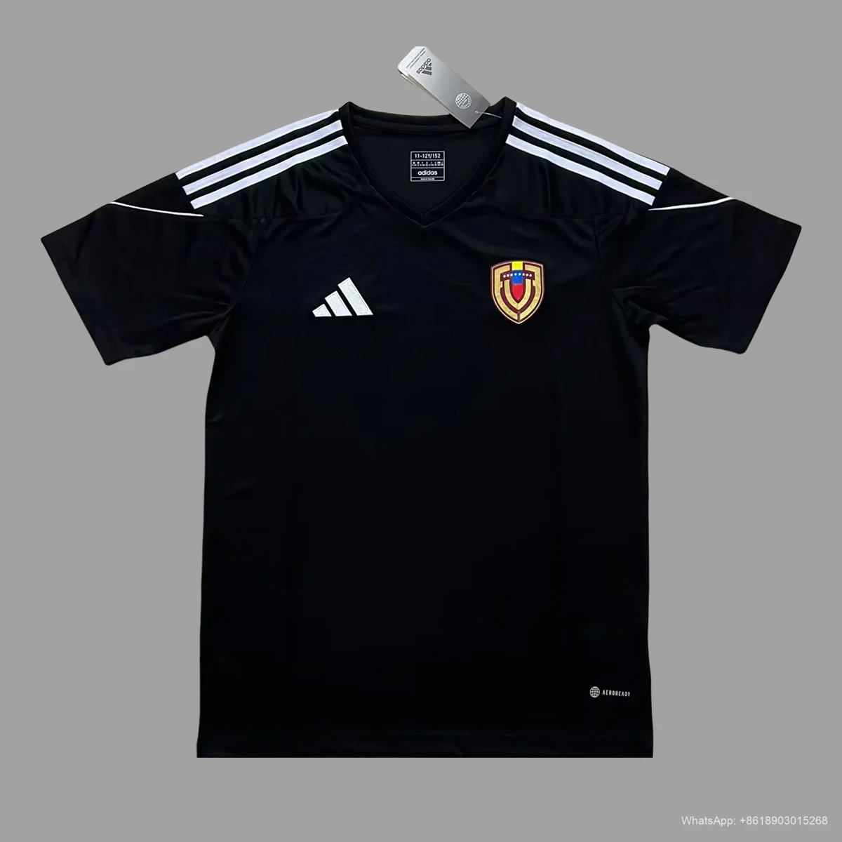 2024 Venezuela Black Training Soccer Jersey