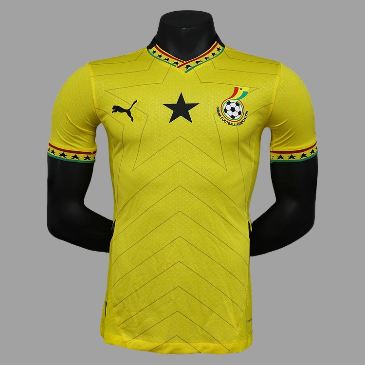 2024 Ghana Away Player Version Soccer Jersey