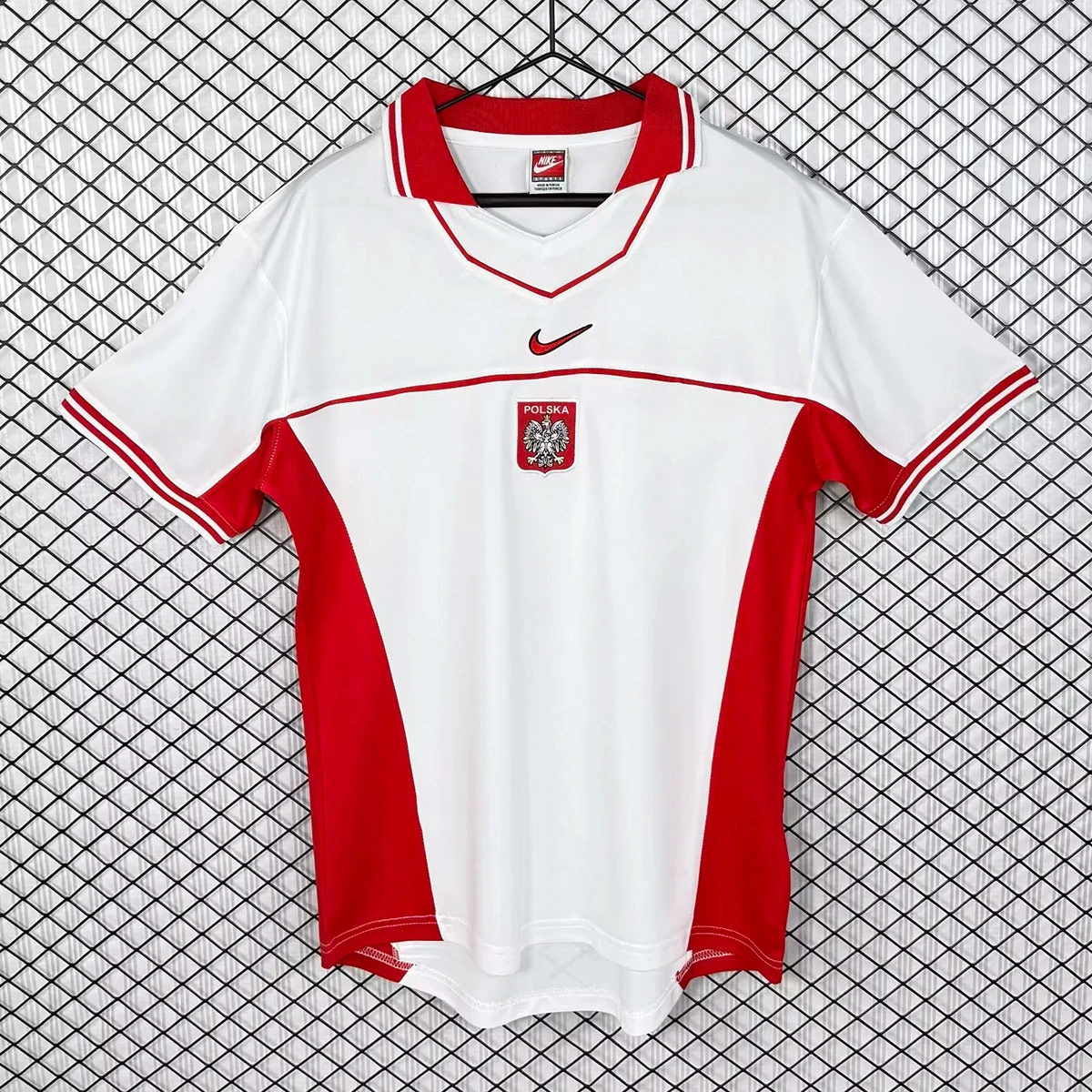 1997 Poland Home Retro Soccer Jersey