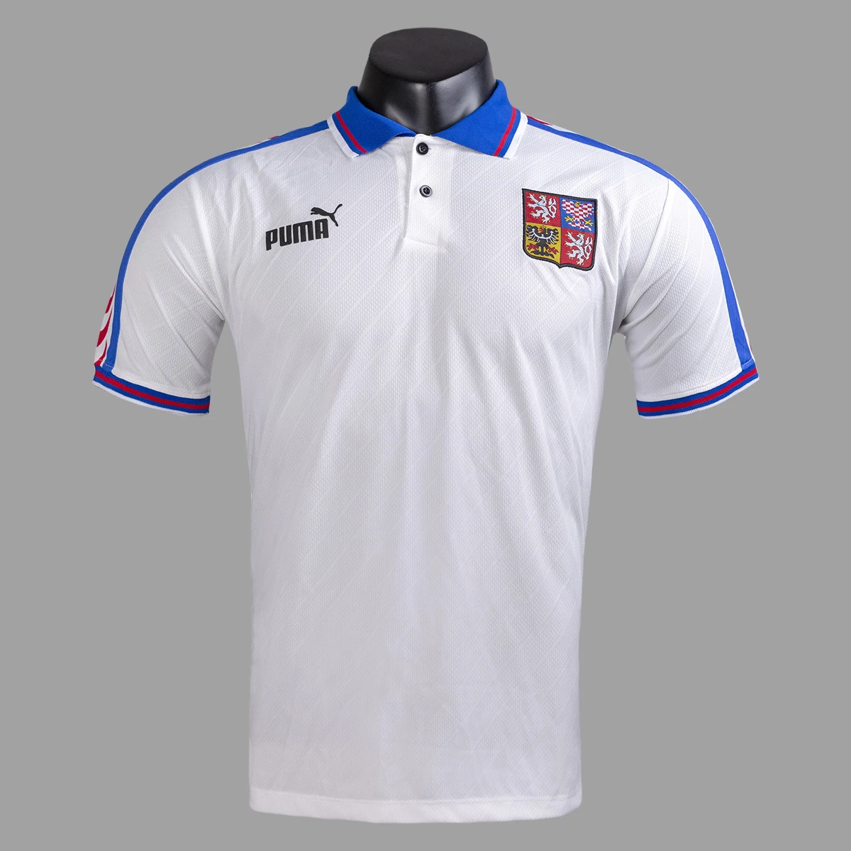 1996 Czech Away Retro Soccer Jersey
