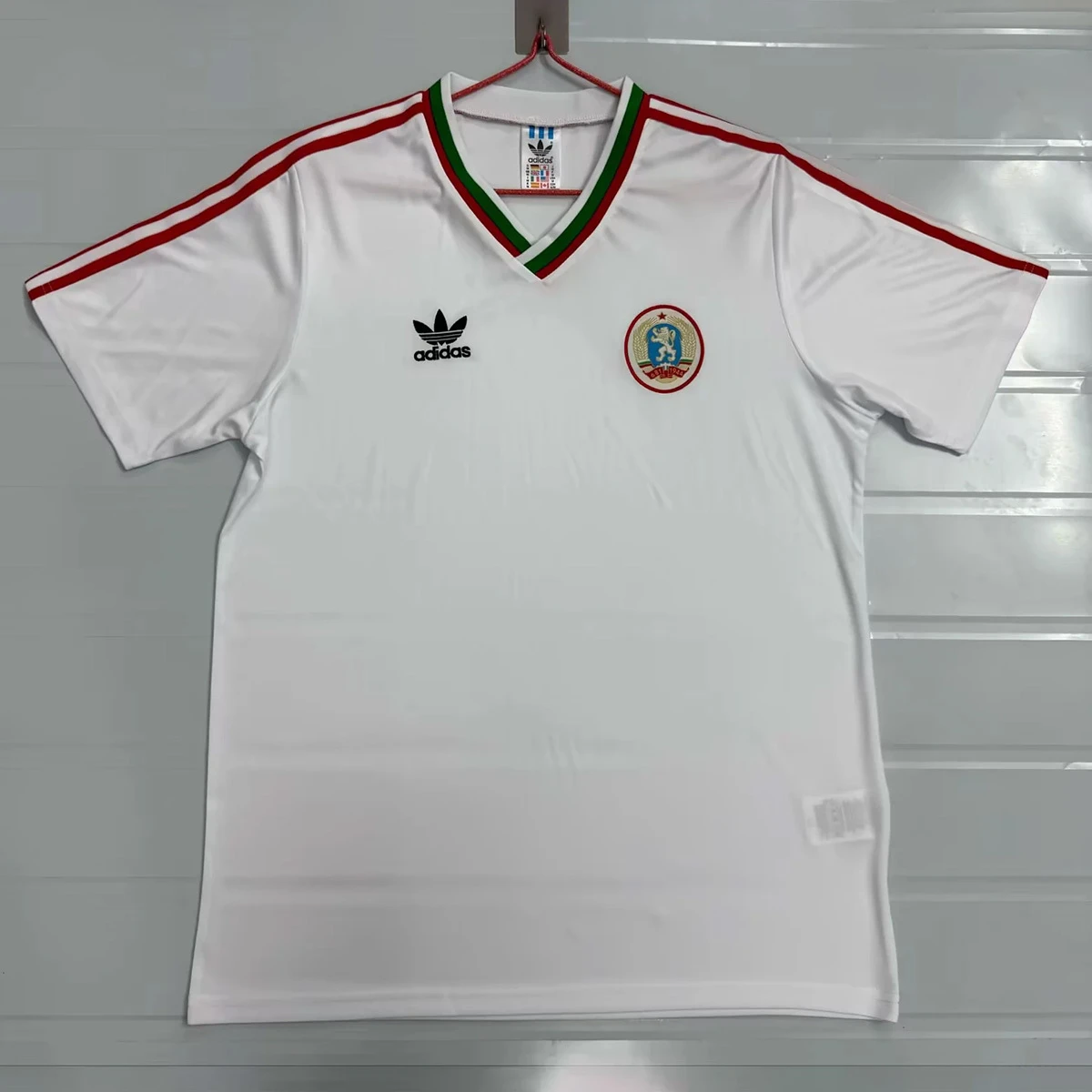 1986 Bulgaria Home Retro Soccer Jersey
