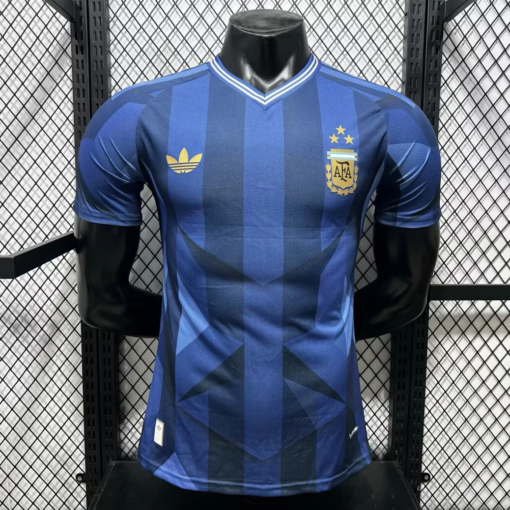 2026 Argentina Fileteado Porteno Player Version Away Soccer Jersey