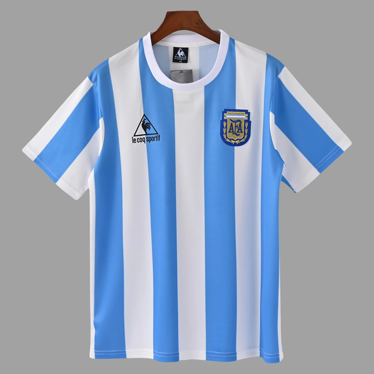 1986 Argentina Home Retro Soccer Jersey
