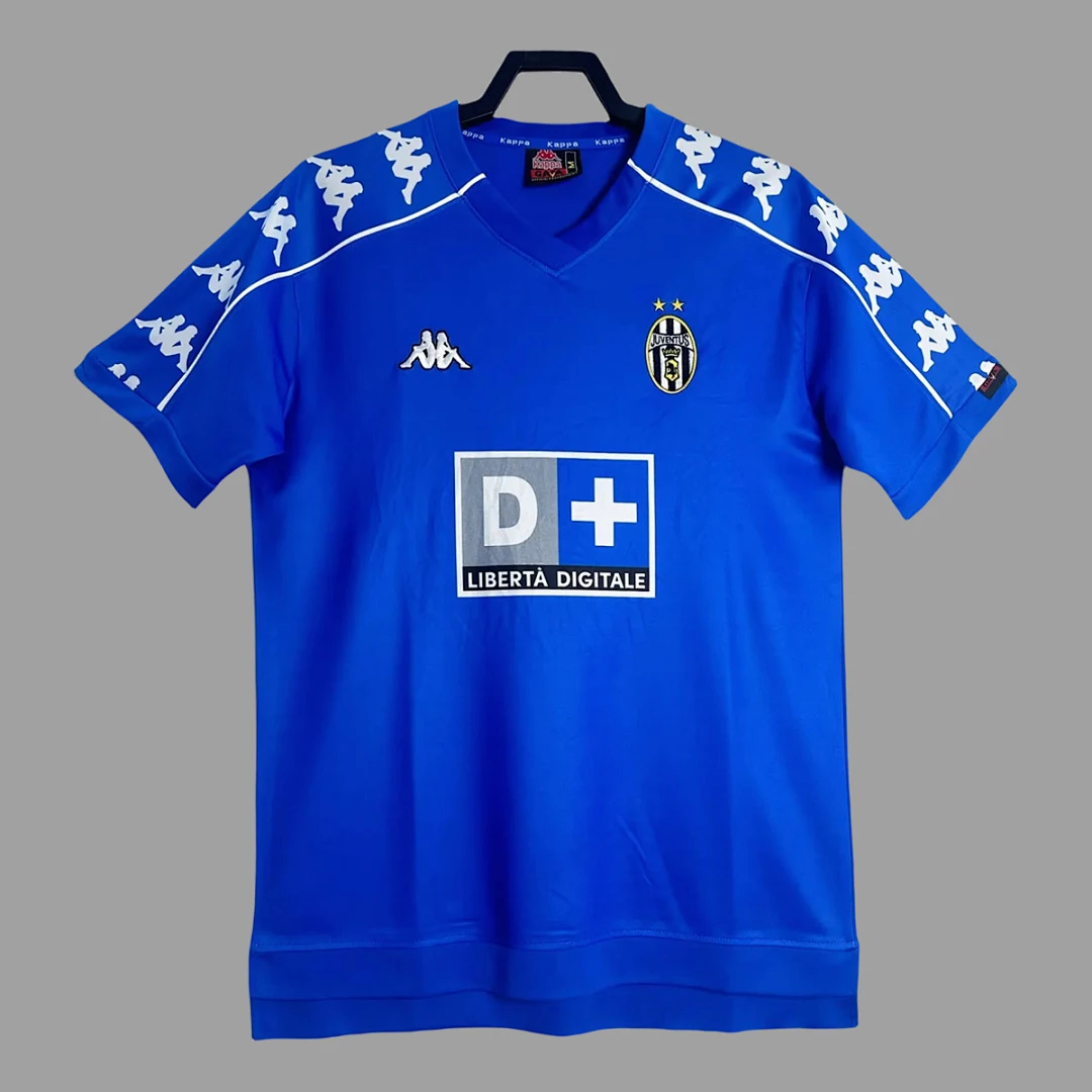 99/00 Juventus Away Retro Soccer Jersey