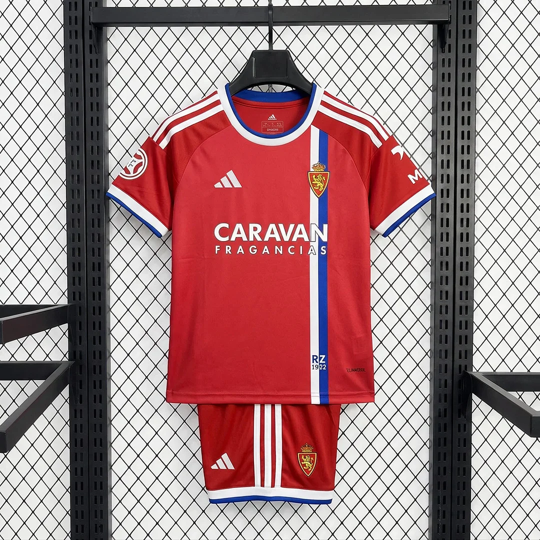 26/27 Real Zaragoza Away Kids Soccer Jersey