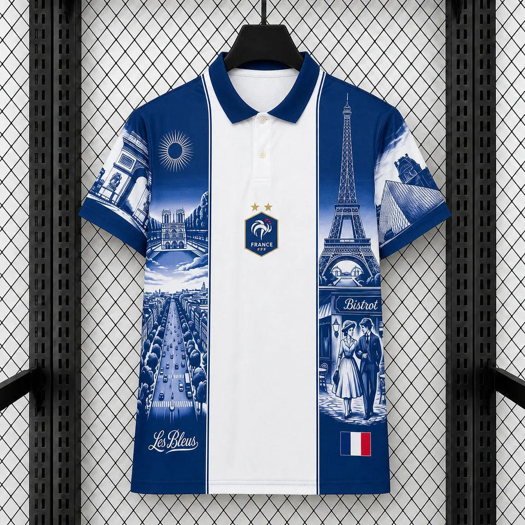 2026 France Paris Polo Shirt