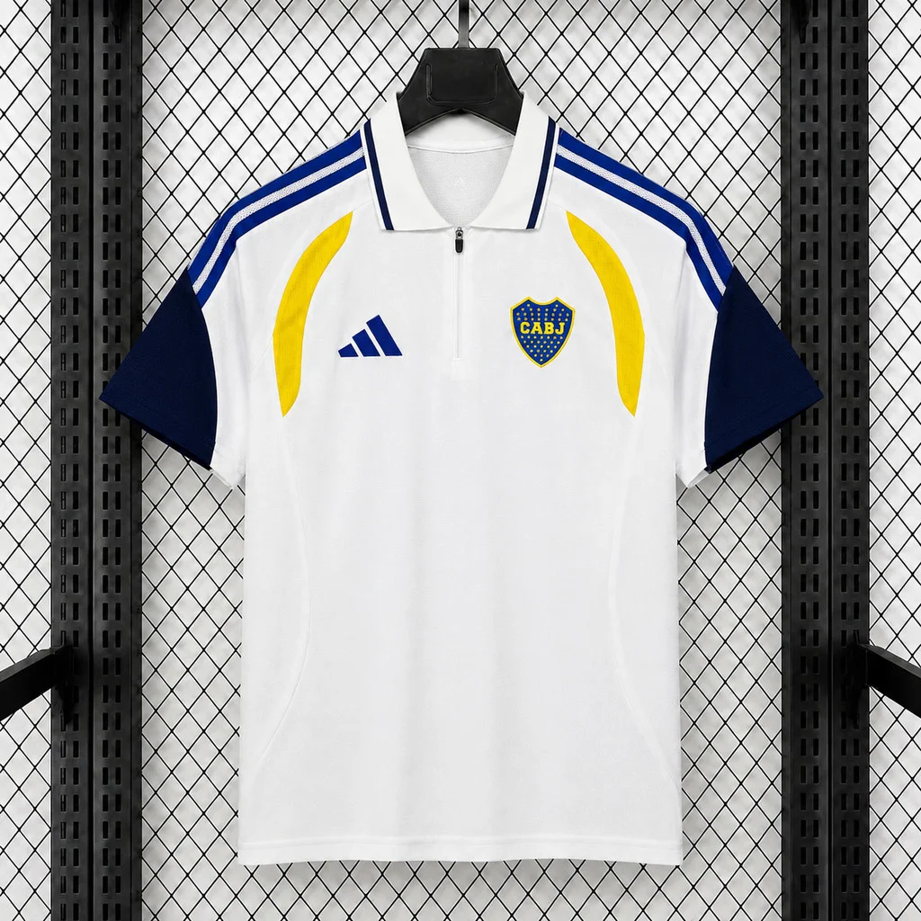 2026 Boca Juniors Blanco Training Polo