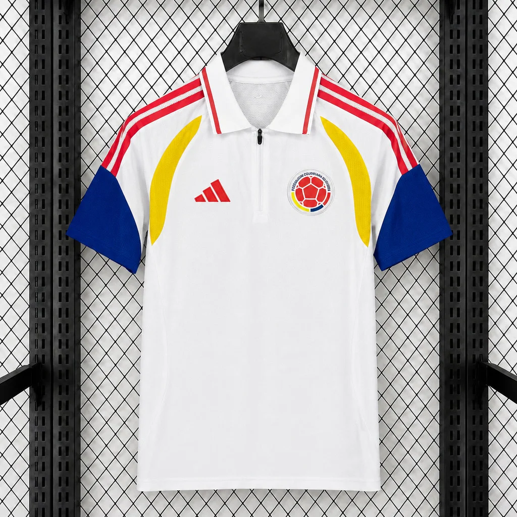 2026 Colombia White Training Polo