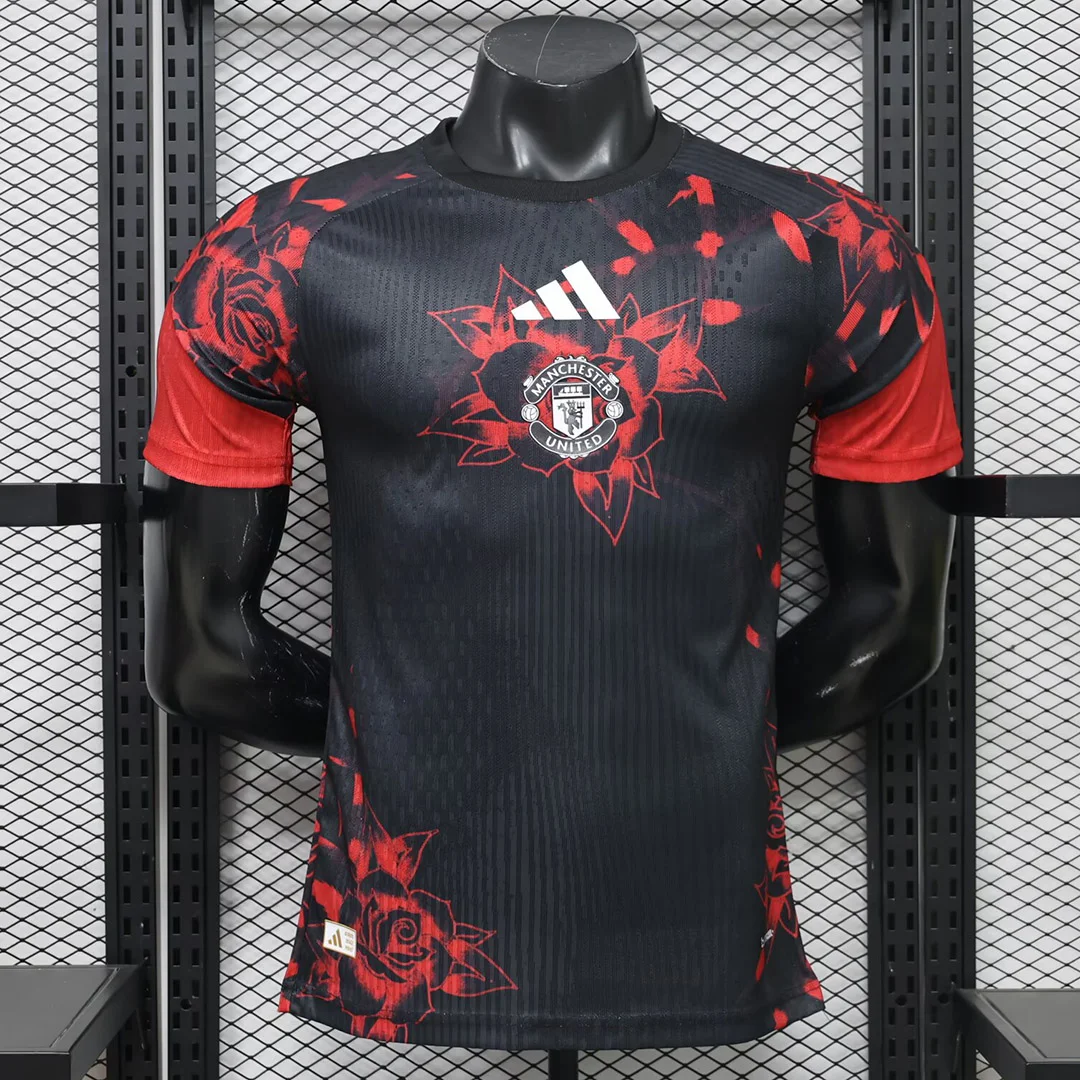 26/27 Manchester United Pre-Match Player Version Soccer Jersey