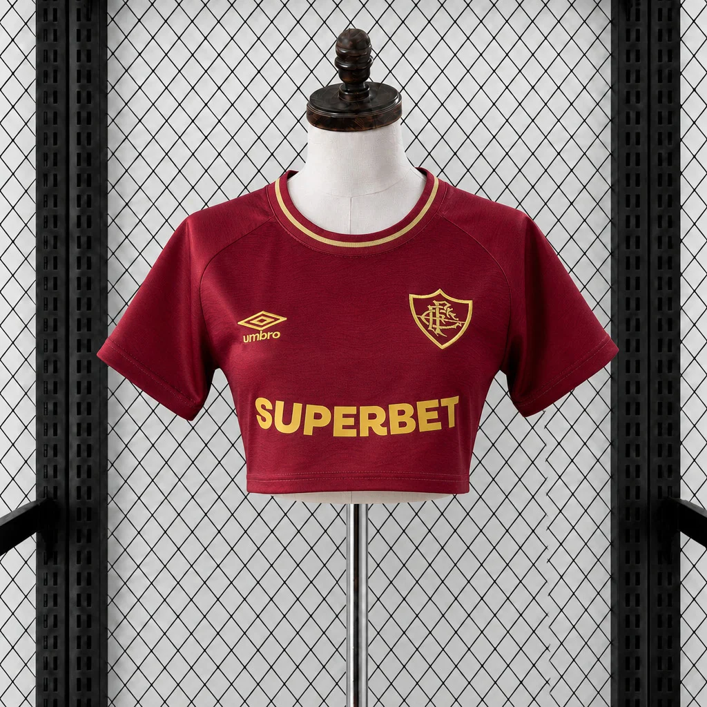2025 Fluminense Third Women Crop Jersey