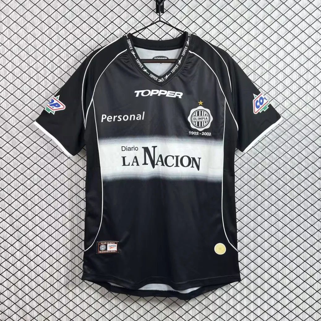 2003 Club Olimpia Away Retro Soccer Jersey