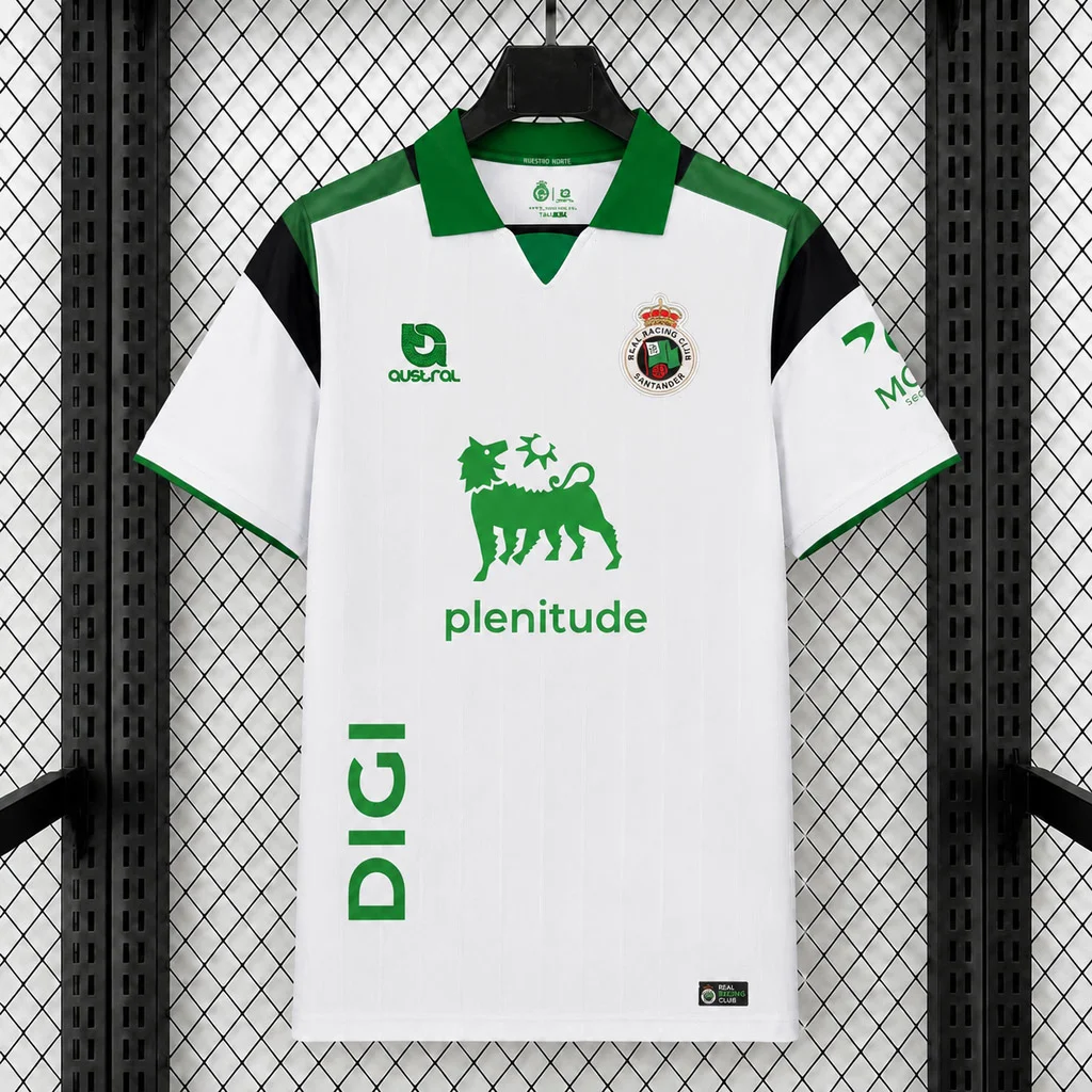 26/27 Racing de Santander Home Soccer Jersey