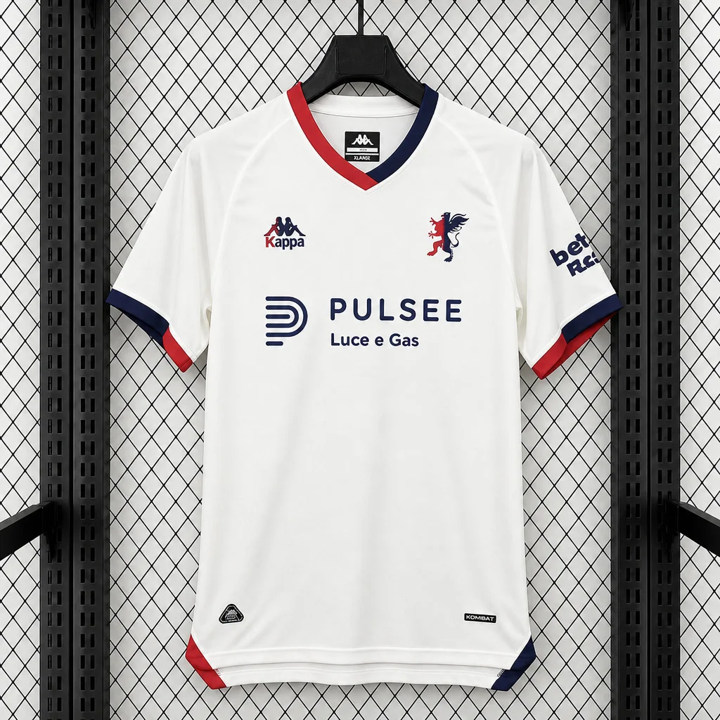 26/27 Genoa Away Soccer Jersey