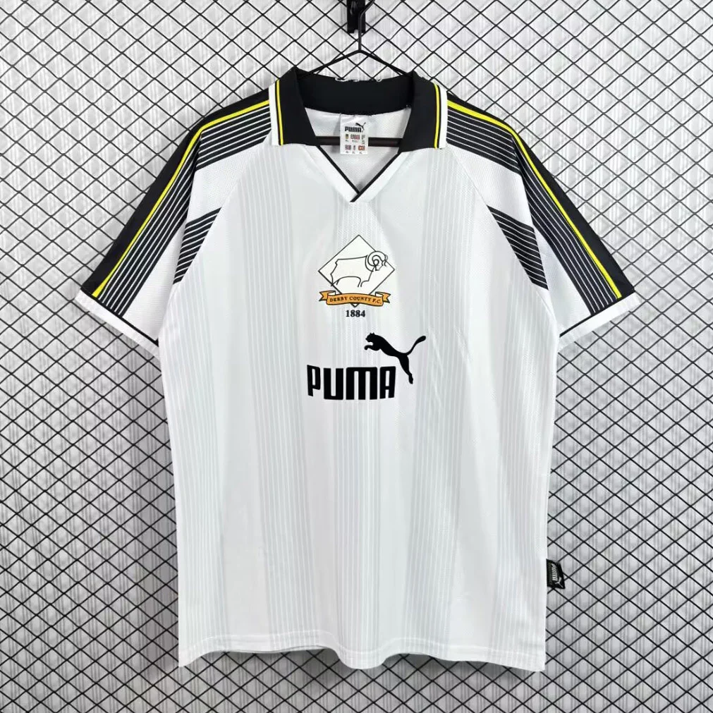 95/97 Derby County Home Retro Soccer Jersey