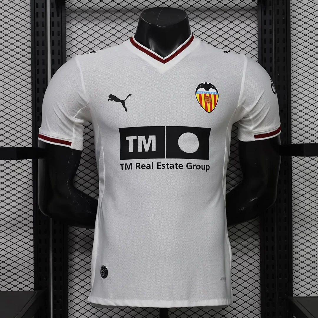 26/27 Valencia CF Home Player Version Soccer Jersey